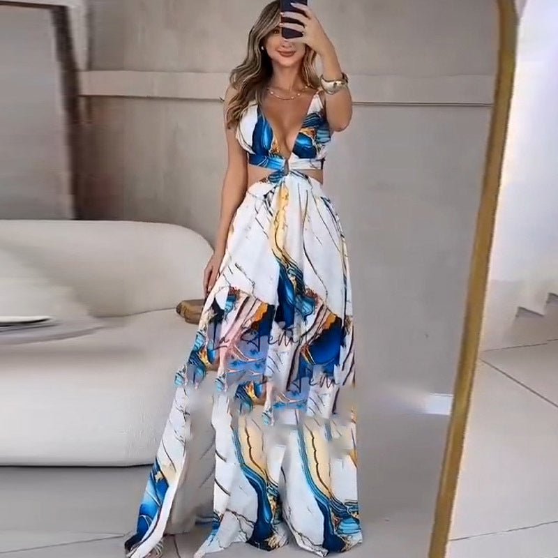 Robe de printemps élégante et sexy