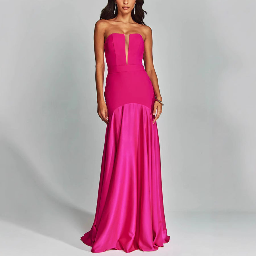 Robe sans manches pour femme
