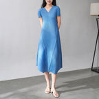 Robe Plissée Ample