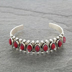 Bracelet Ouvert Turquoise Antique
