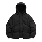 Hooded cotton jacket