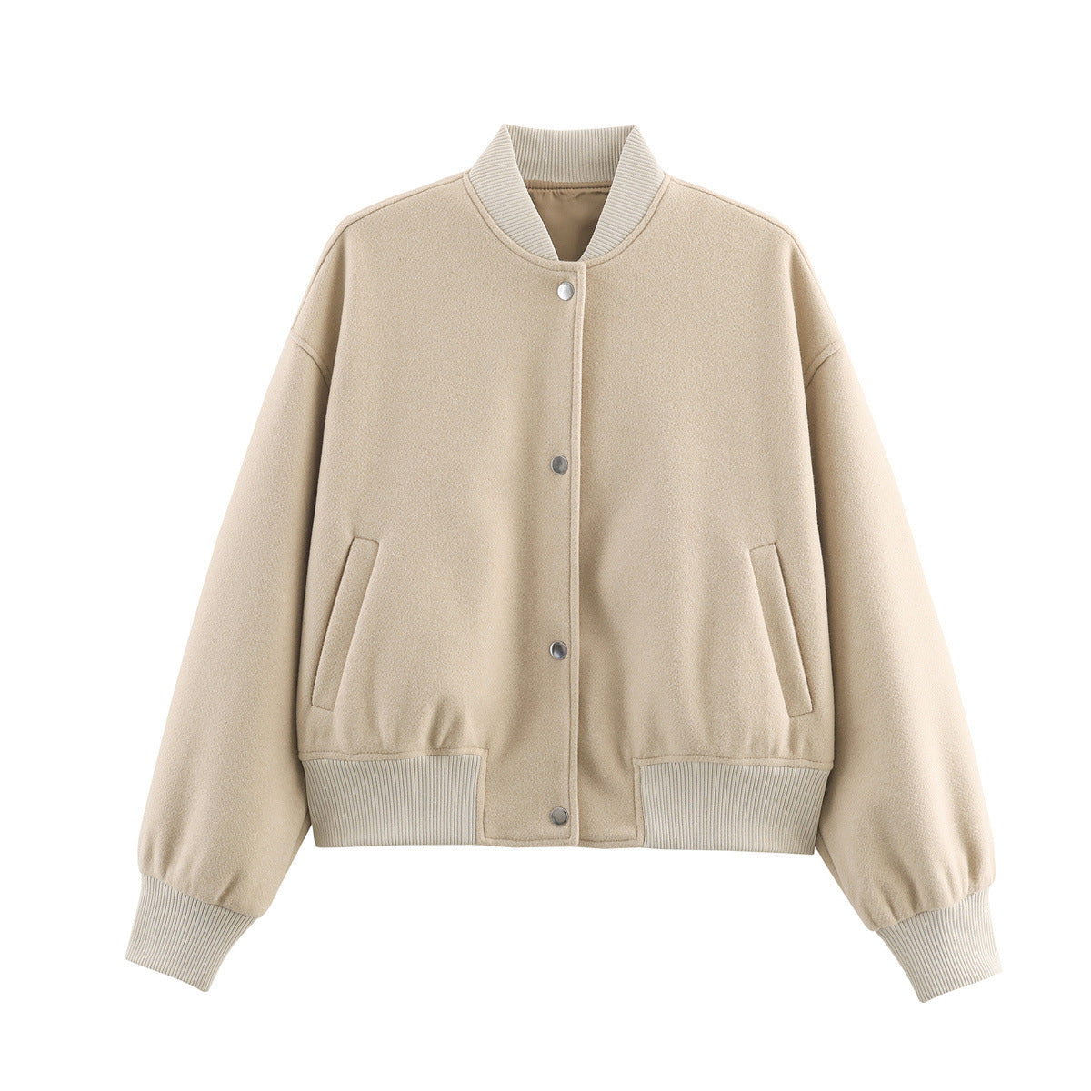 Veste Baseball Douce Streetwear