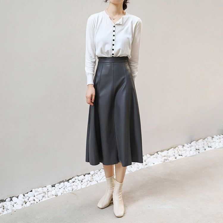 Jupe Taille Haute A-line