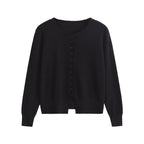 Haut Col Rond Multi-Boutons