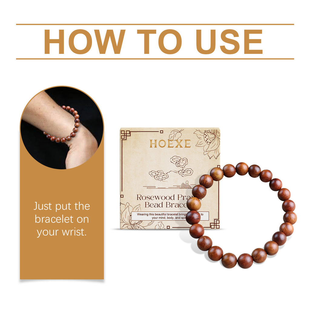 Bracelet Bois de Rose