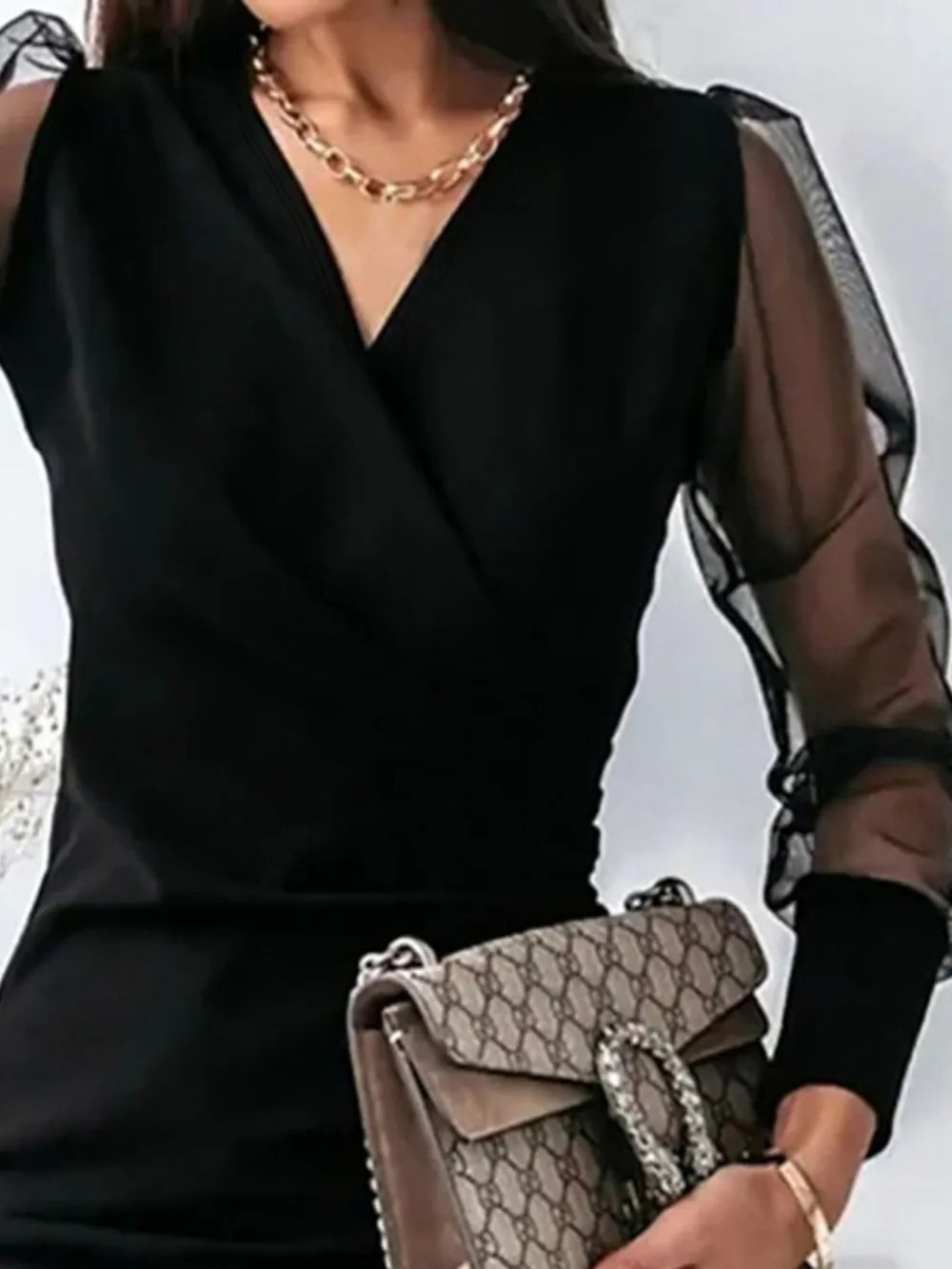Long Sleeve Mini Dress