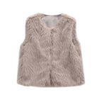 Gilet Fausse Fourrure