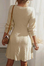 Robe Française Élégante Unie