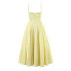 Strap strapless dress
