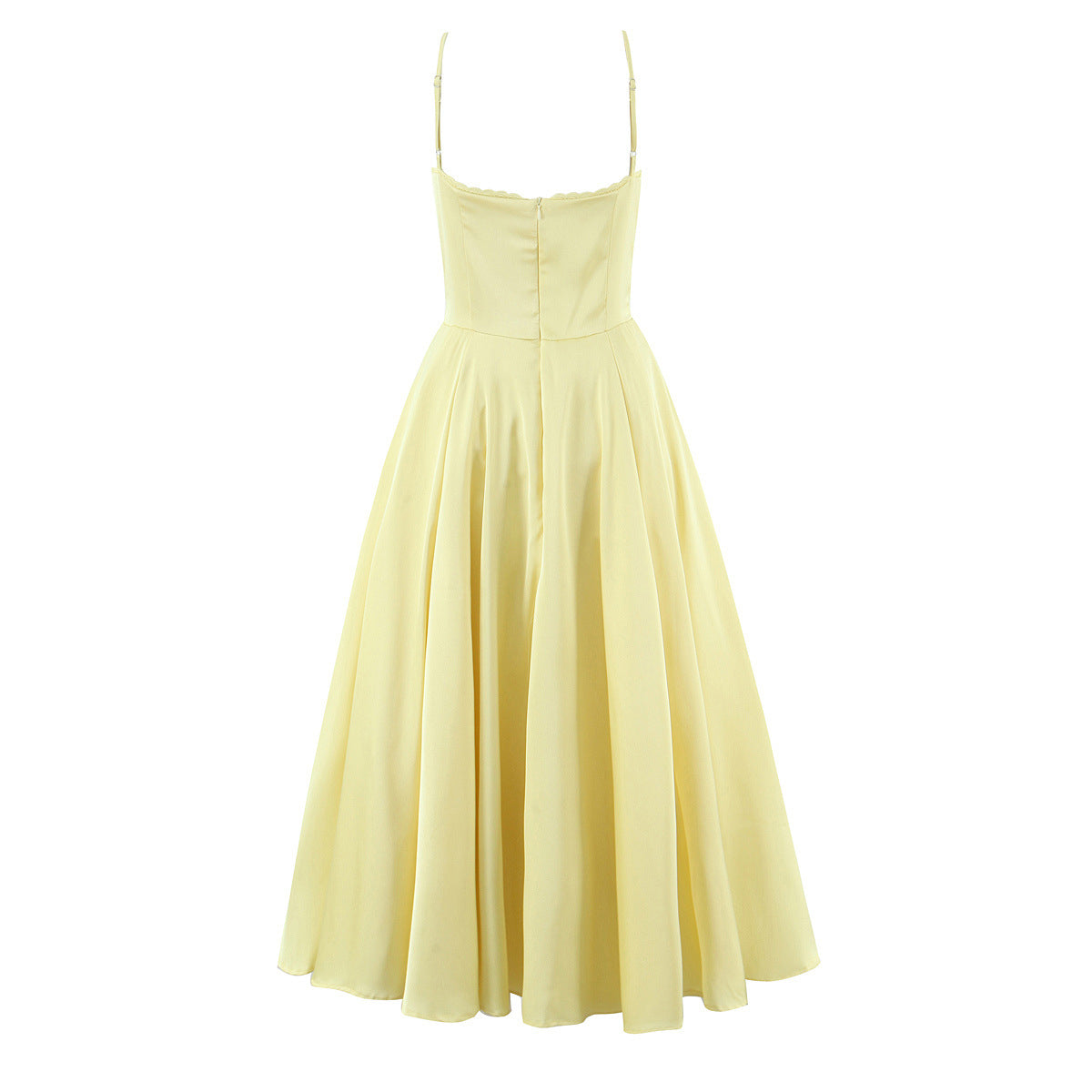 Strap strapless dress