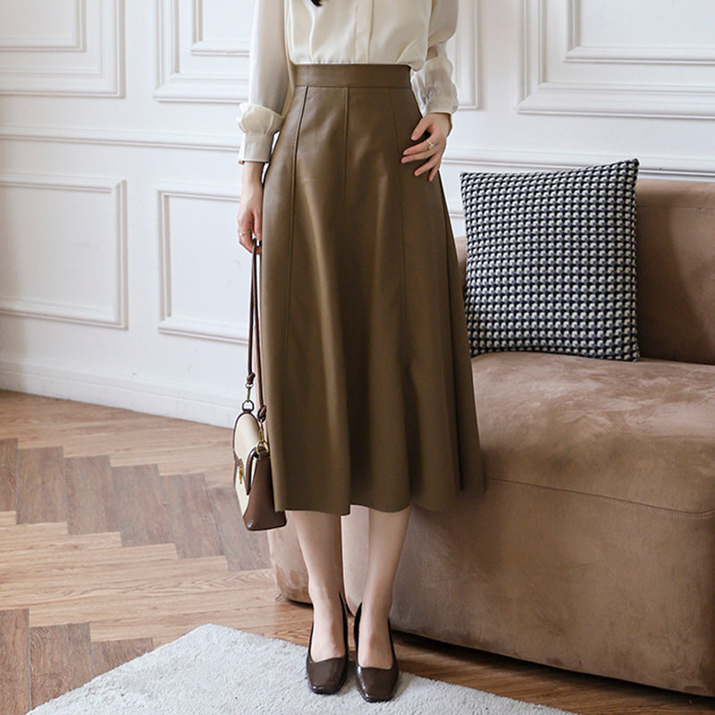 Jupe Taille Haute A-line