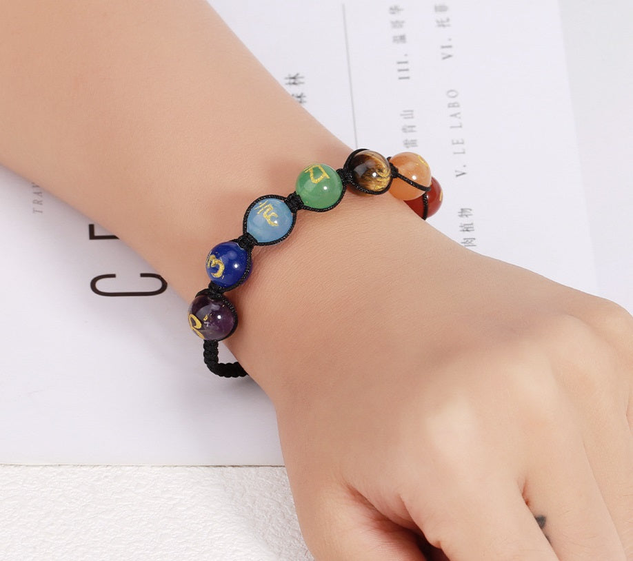 Bracelet Cristal Naturel Tressé