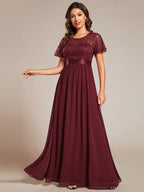 Long bead patchwork dress