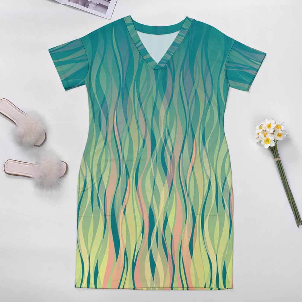 Loose pocket dress