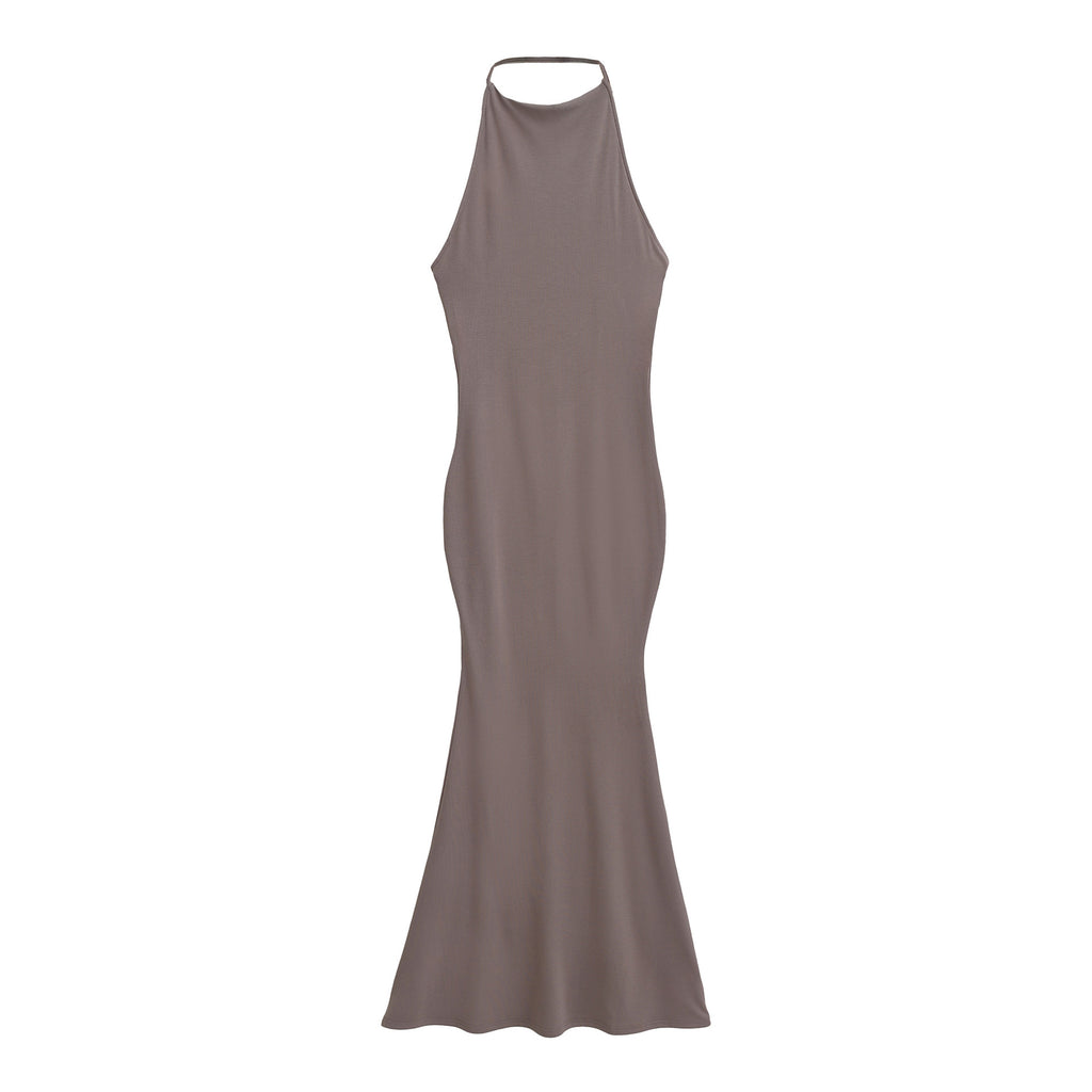Robe Longue Col Dégagé