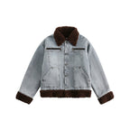 Veste Denim Épaisse