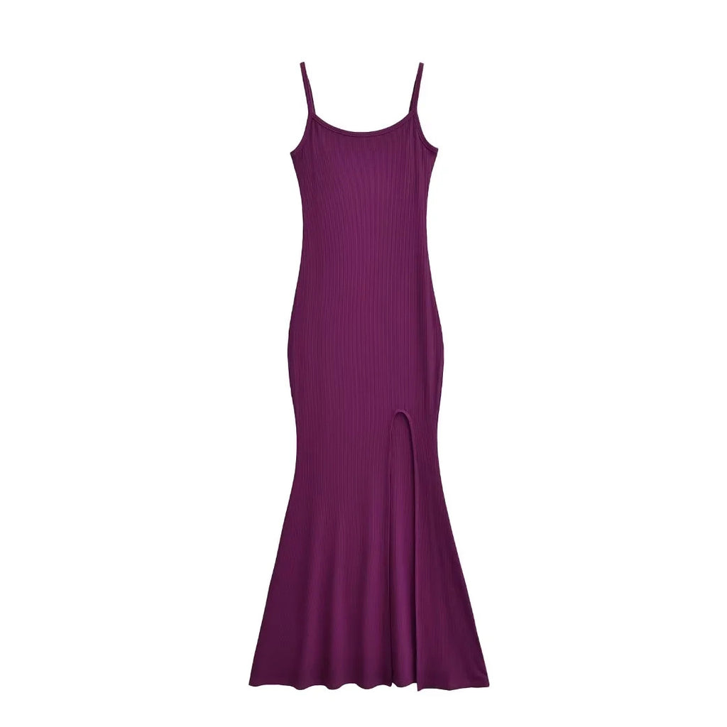 Robe Longue Queue Asymétrique