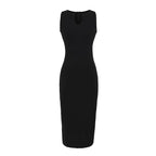 U-neck vest dress