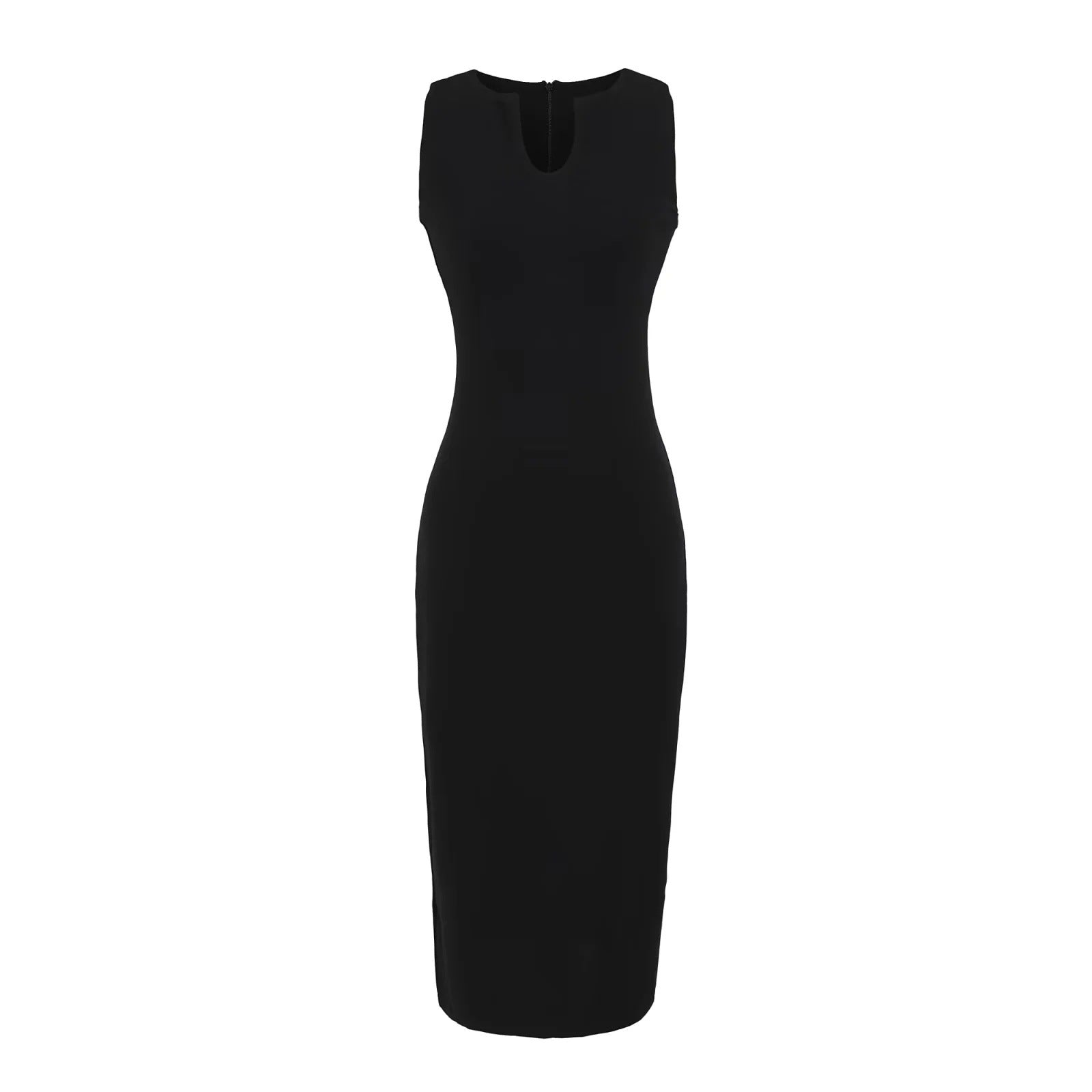 U-neck vest dress
