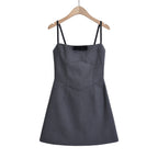 Bow tie dress with straps