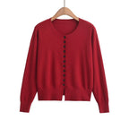 Haut Col Rond Multi-Boutons