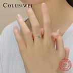 Bague Argent 925 Tourmaline Paraiba