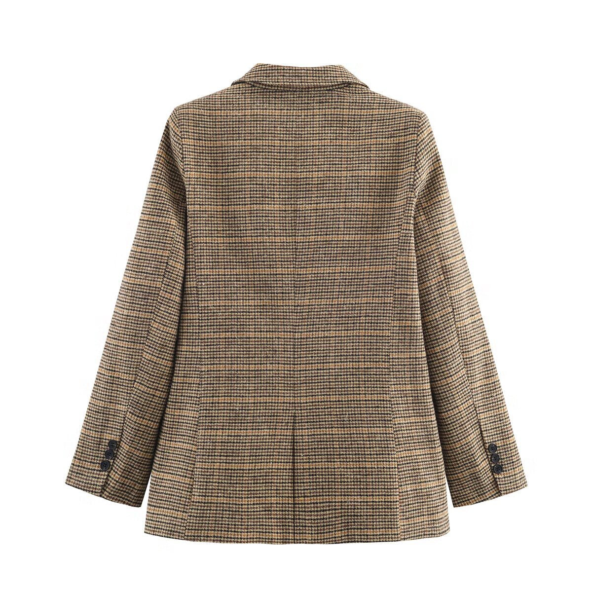Commuter Thousand Bird plaid suit jacket