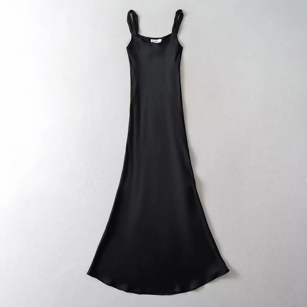 Shoulder Twisted Strap Dress