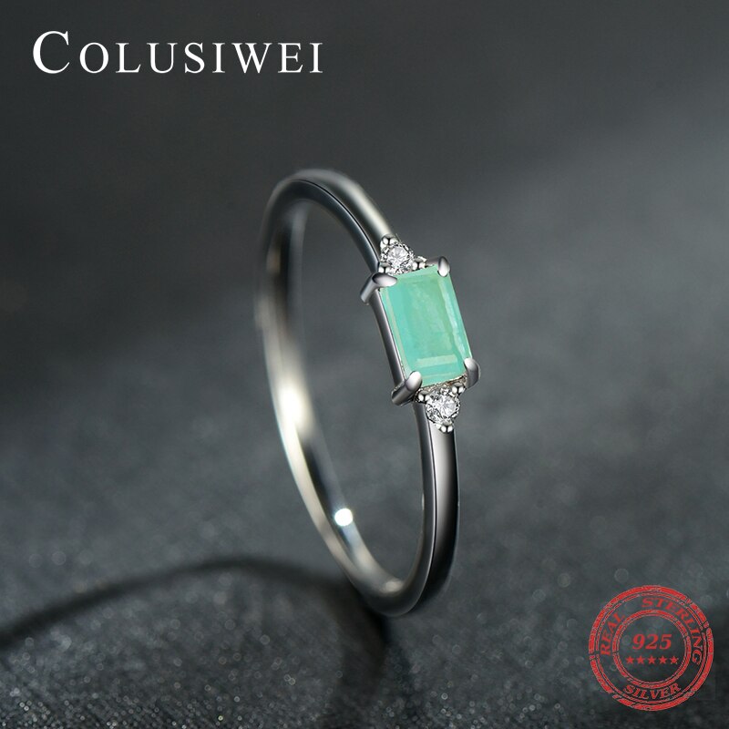 Bague Argent 925 Tourmaline Paraiba