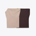 Versatile asymmetric knitted top