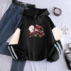 Sweat à Capuche Imprimé Personnage Anime