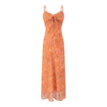 Robe Longue Fleurie Sans Bretelles