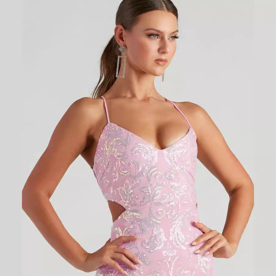 Sexy sequin dress