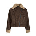 Veste Fausse Fourrure Ample