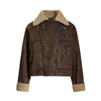 Veste Fausse Fourrure Ample
