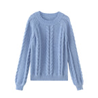 Pull Ample Col Rond