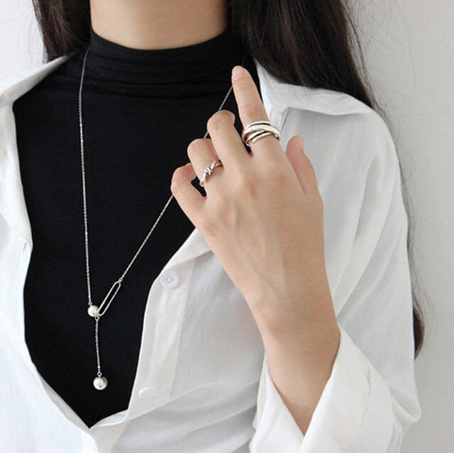 Bague Géométrique Irrégulière