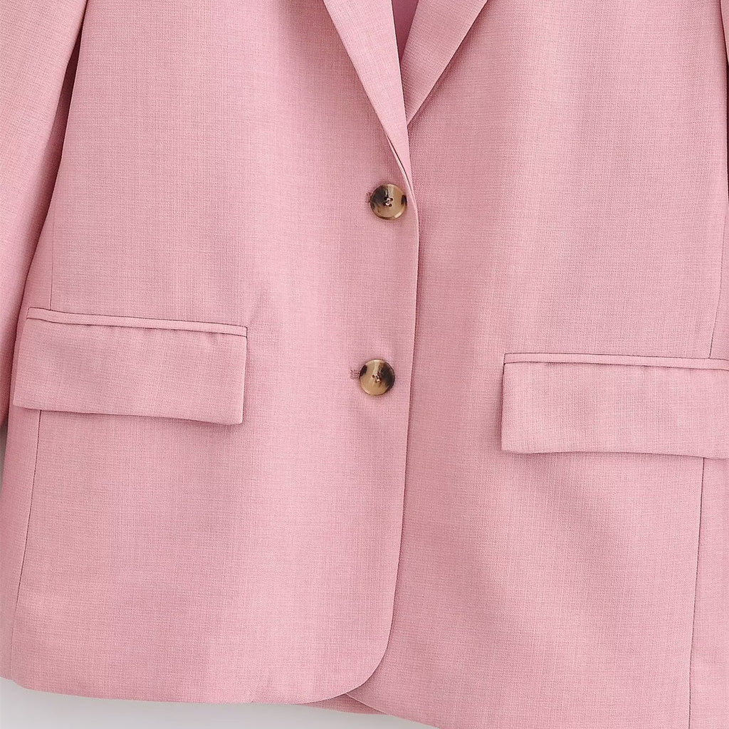 Veste Blazer Rose Douce