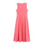 Midi sleeveless dress