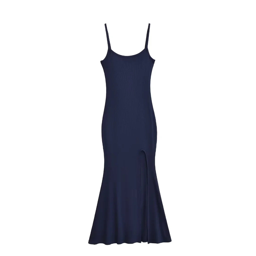 Robe Longue Queue Asymétrique