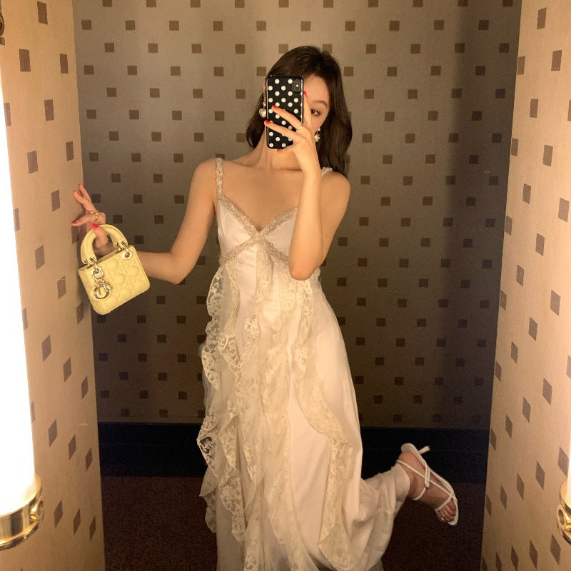 Lace camisole dress