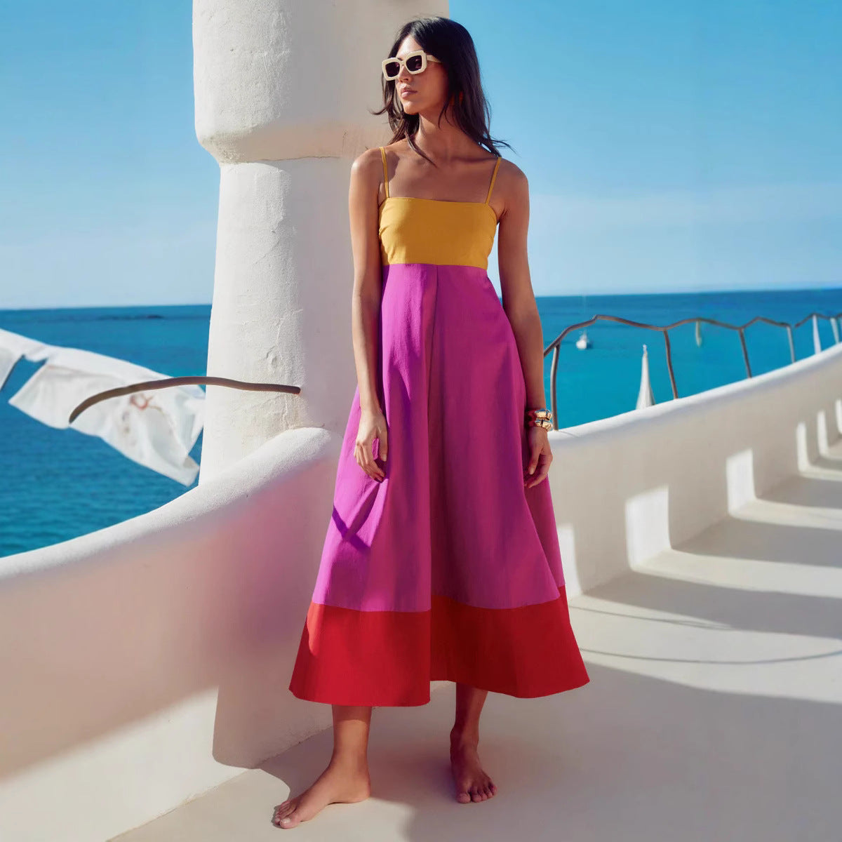 Long Dress Strapless Dress