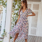 Flowy Dress Sexy Holiday Flare Dress