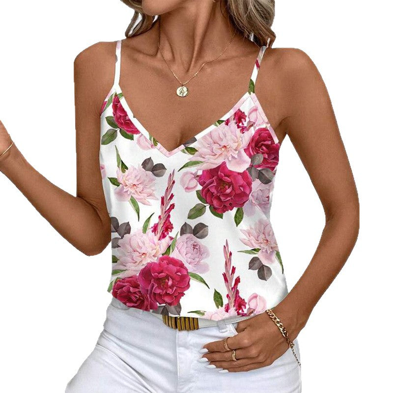 Gilet Fleuri Vacances
