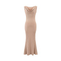 Lace fishtail dress