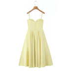 Strap strapless dress