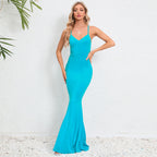 Sexy Fitted Strapless Dress