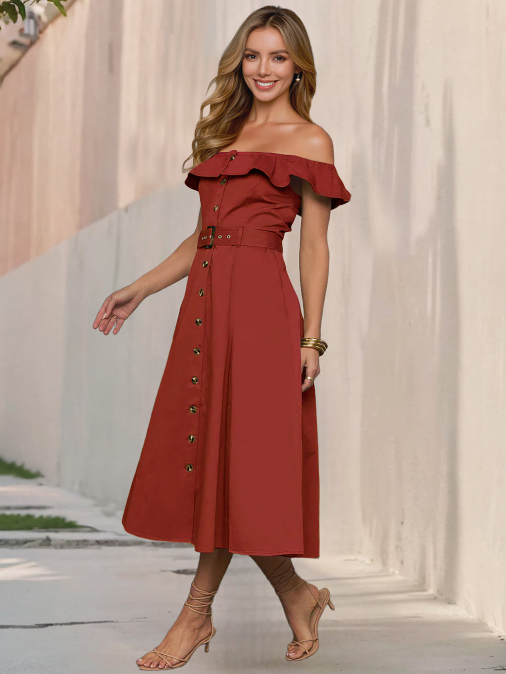 Women's  One-Shoulder Dress
