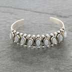 Bracelet Ouvert Turquoise Antique