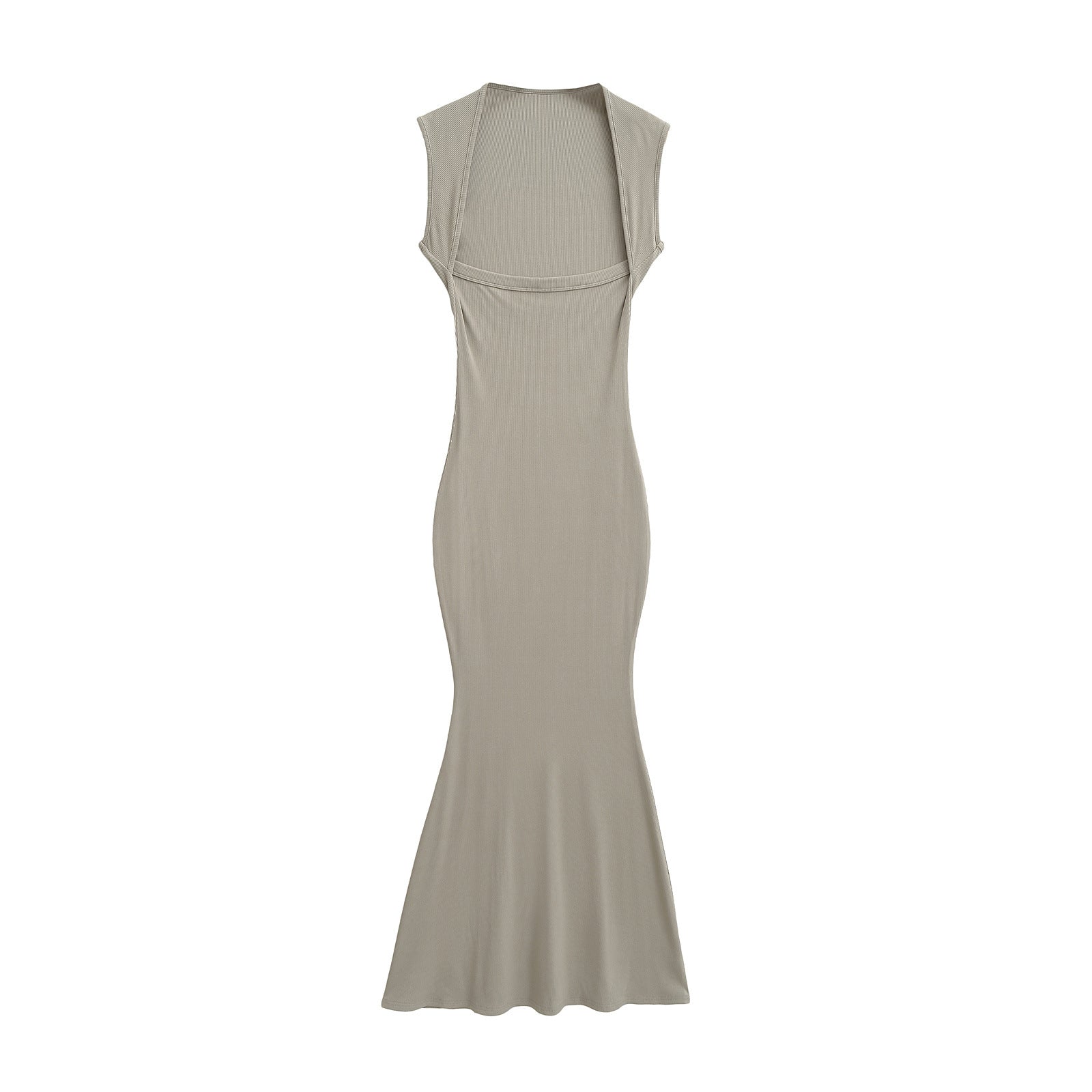 Off-the-Shoulder Halter Dress